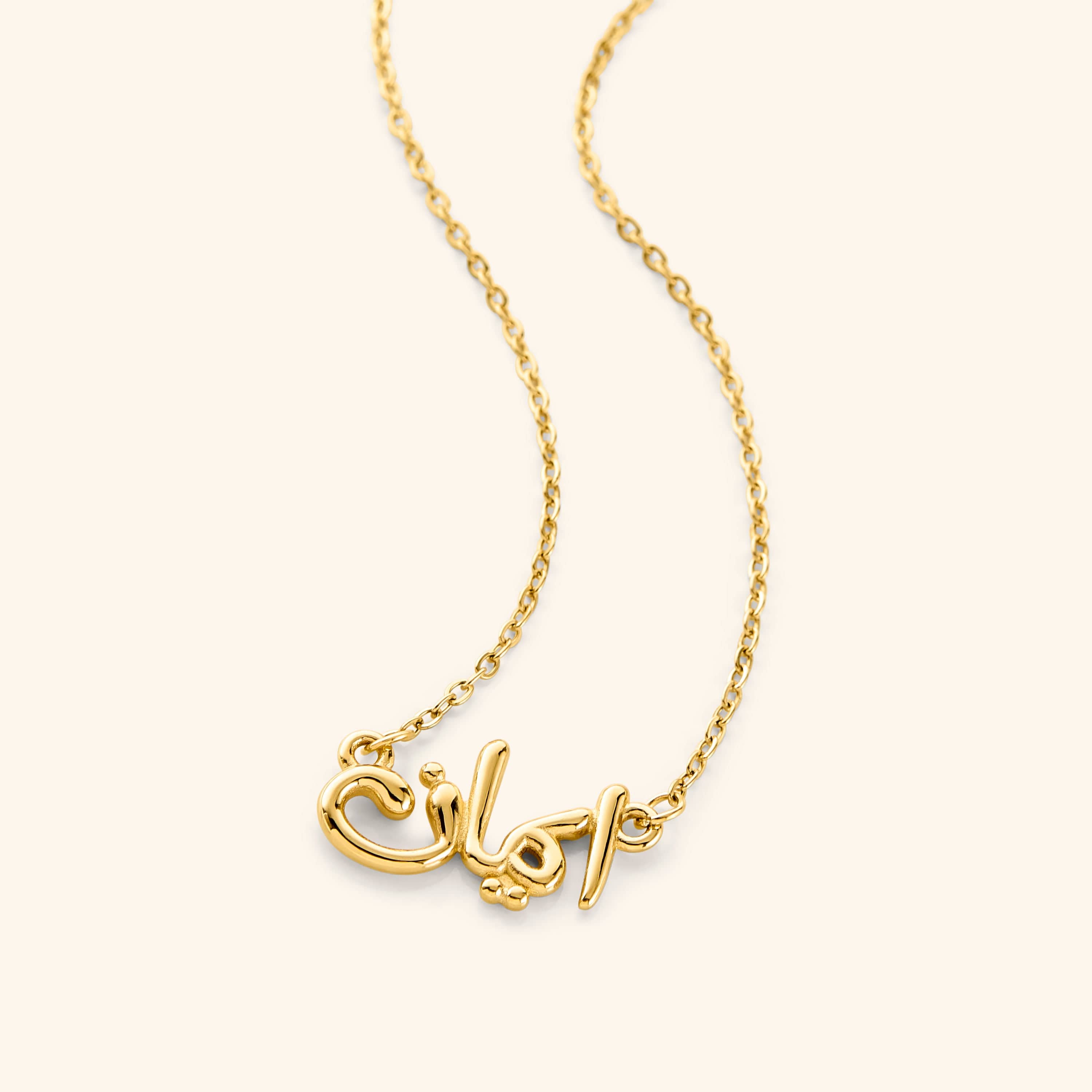 Faith Bubble Pendant Necklace for Women