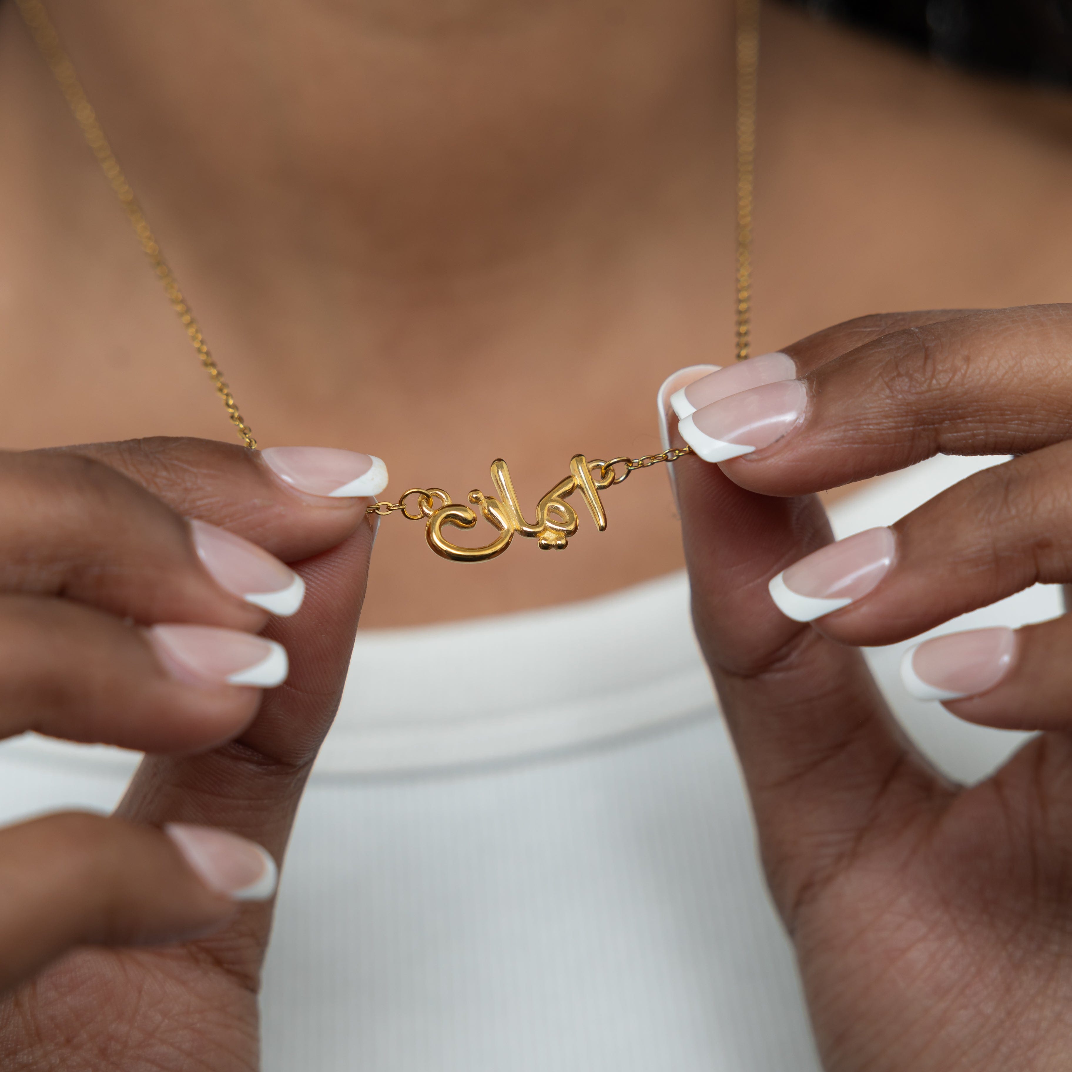 Faith Bubble Pendant Necklace for Women