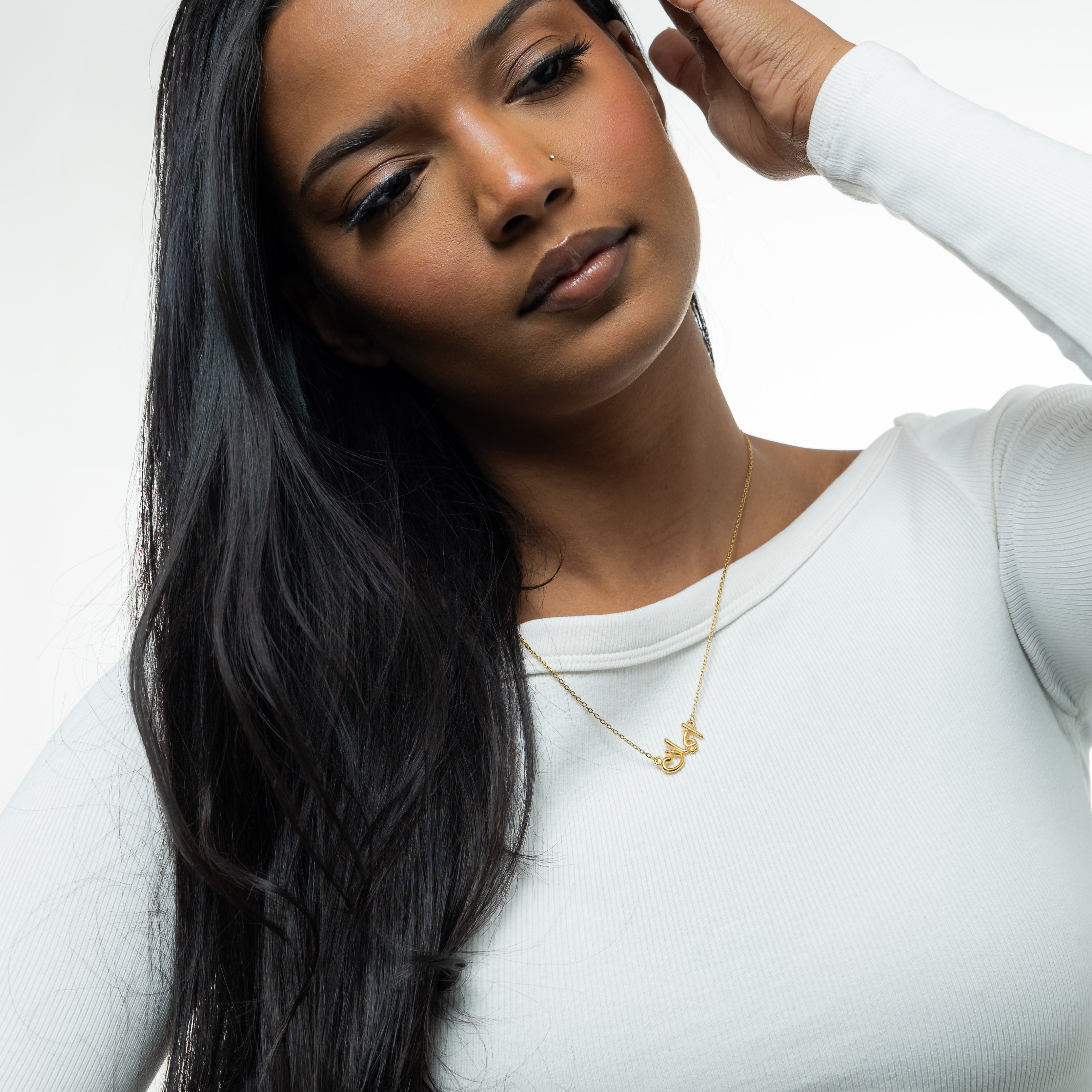 Faith Bubble Pendant Necklace for Women