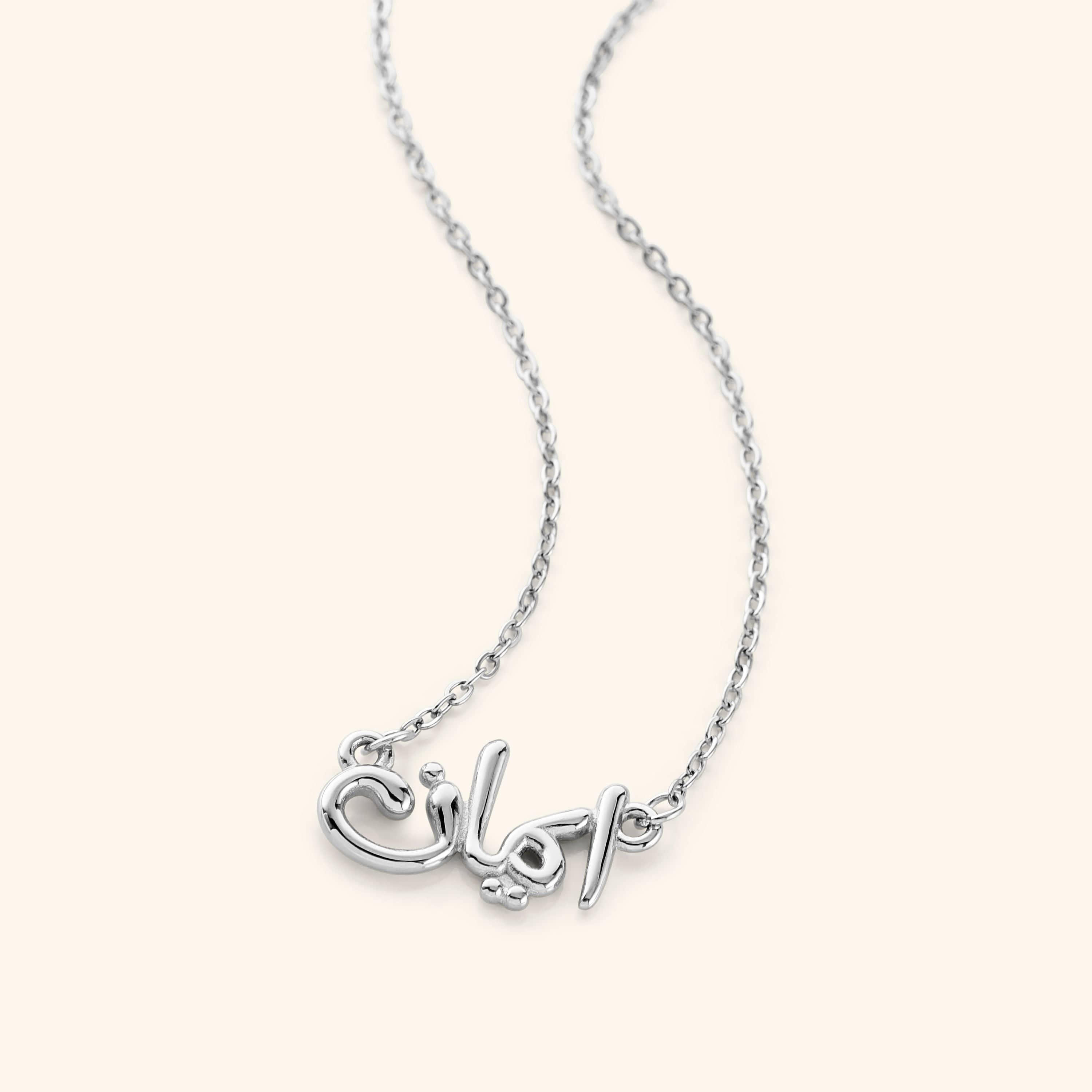 Faith Bubble Pendant Necklace for Women