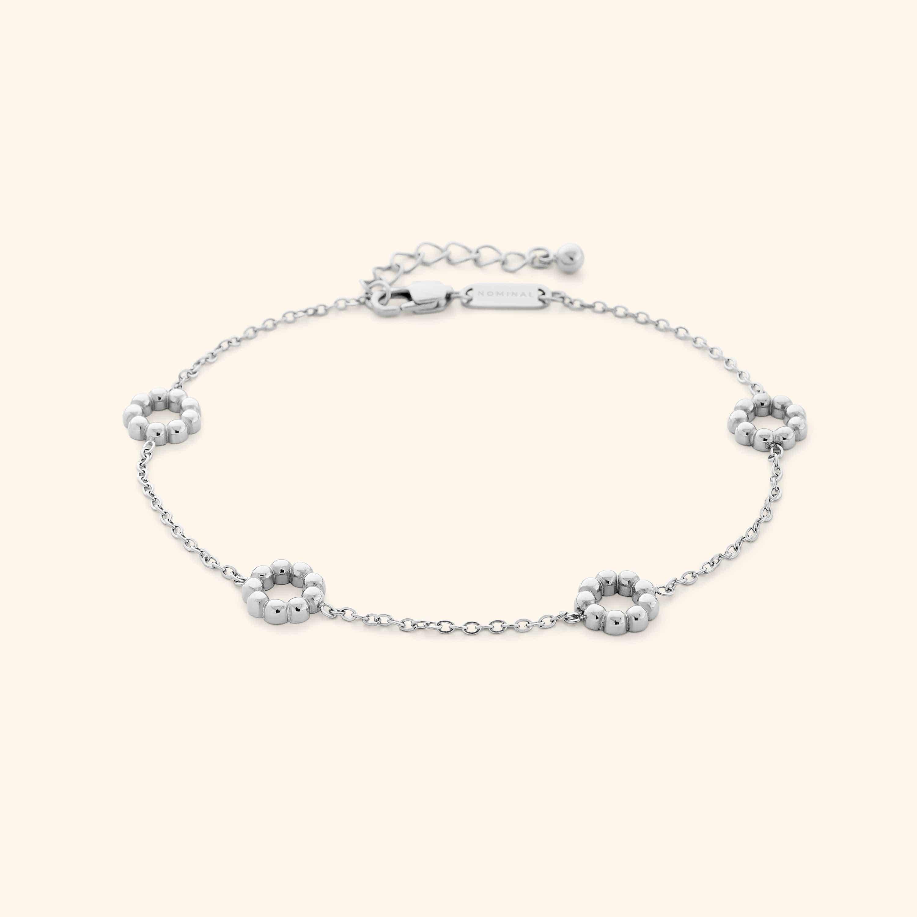 Elegant Floral Anklet for Women