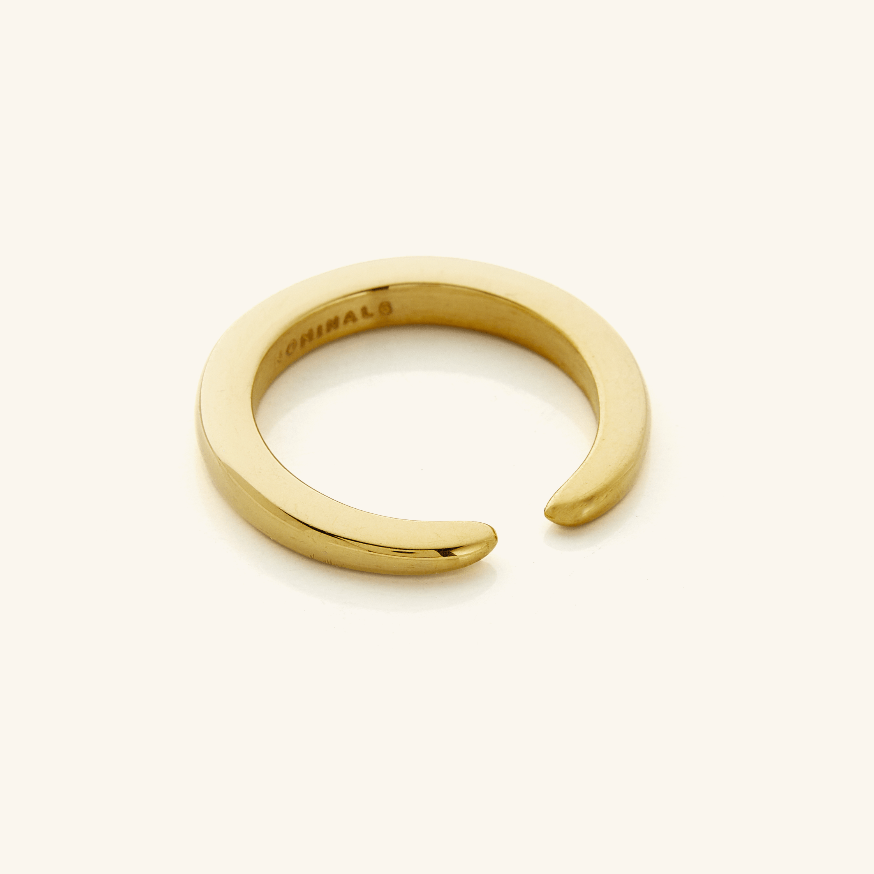 Minimalist Open Ring for Stackable Style