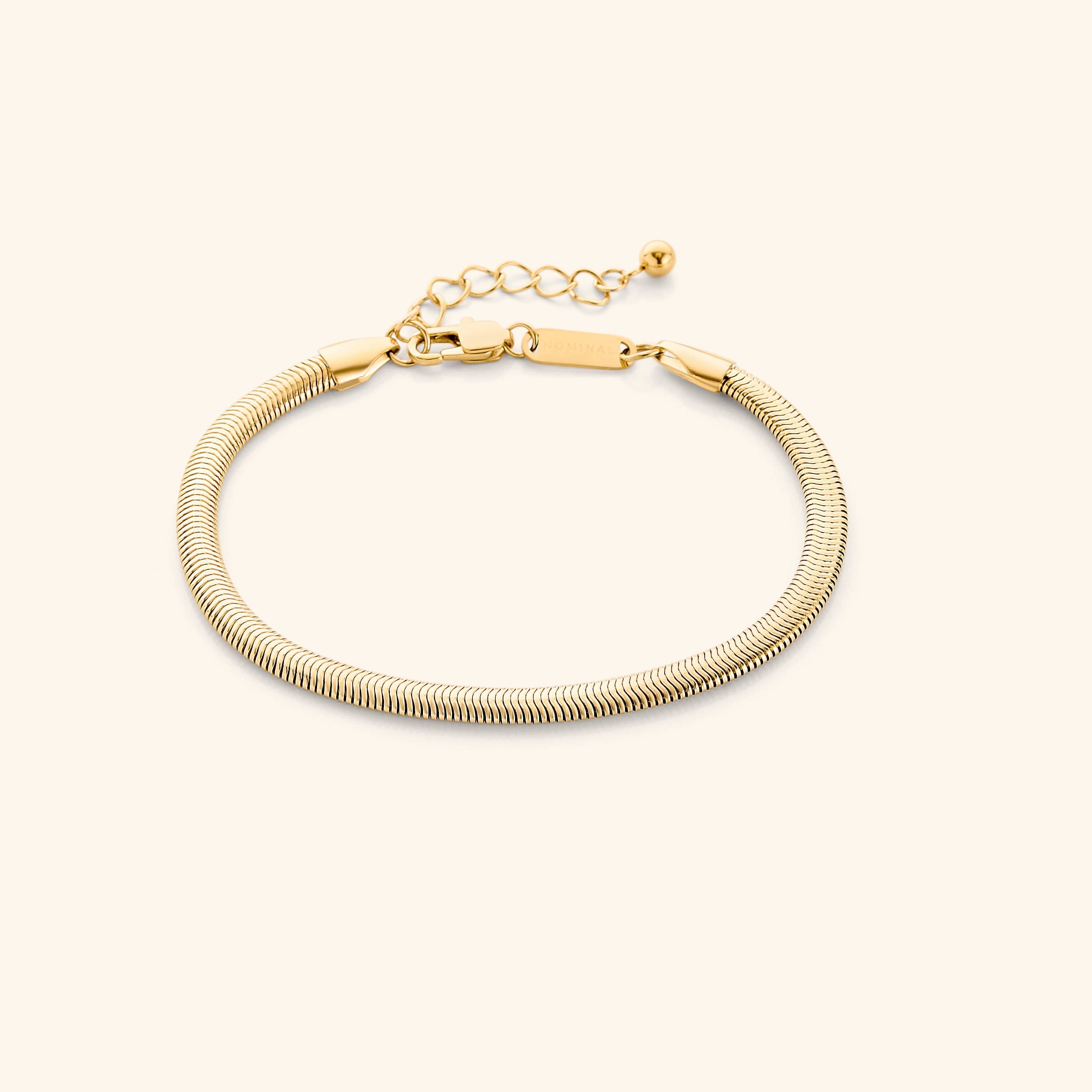Stylish Rounded Snake Bangle Bracelet