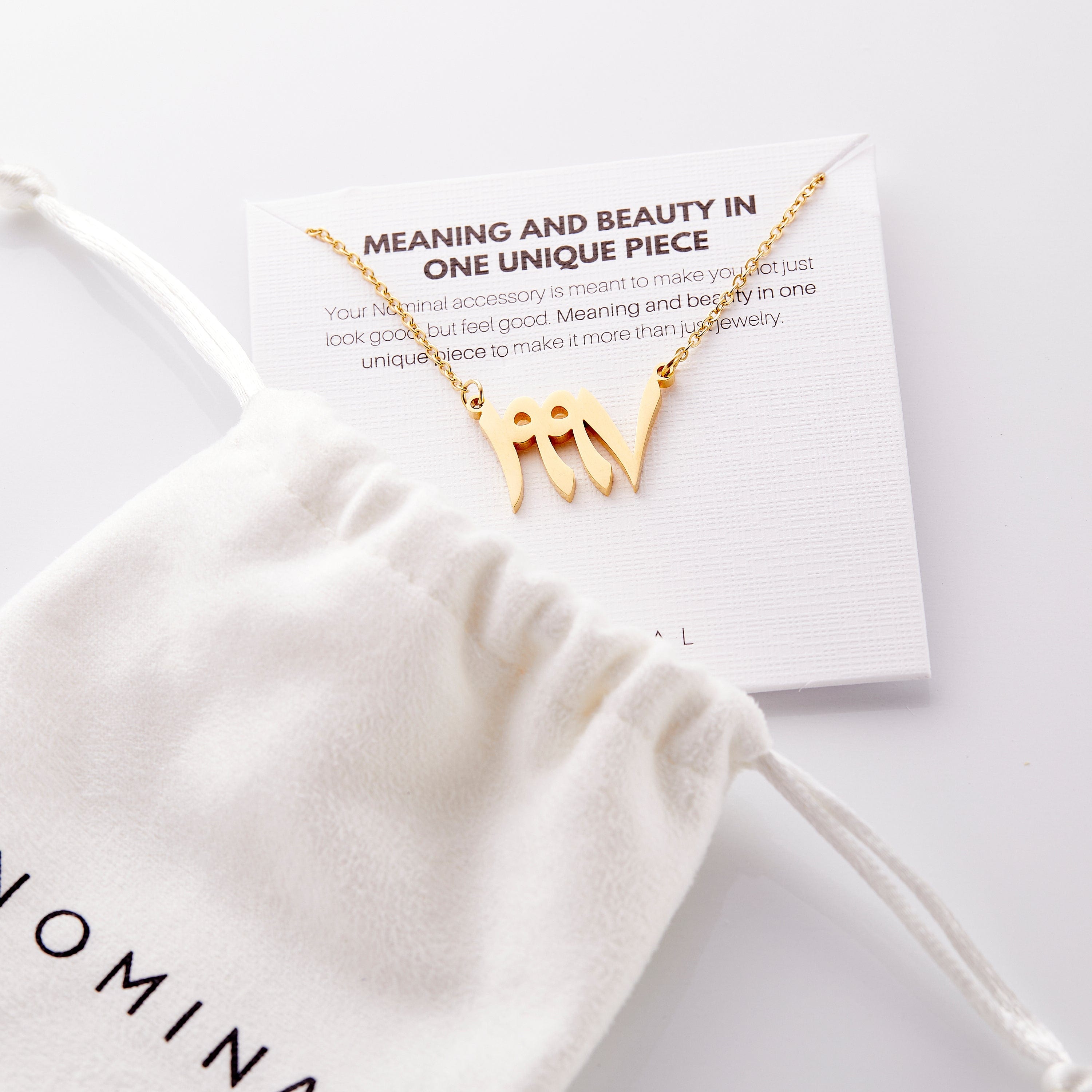Personalized Arabic Birth Year Necklace