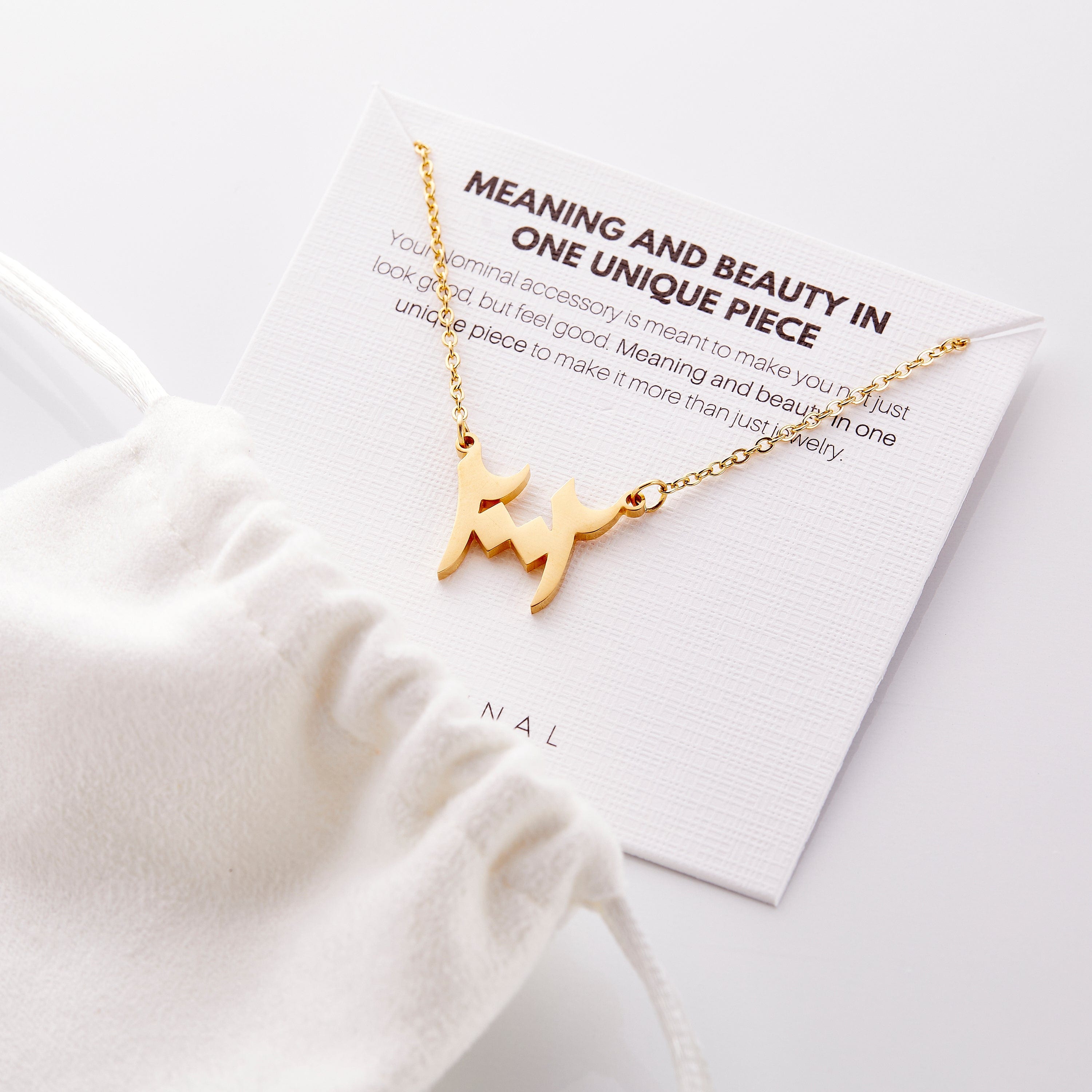 Personalized Arabic Birth Year Necklace