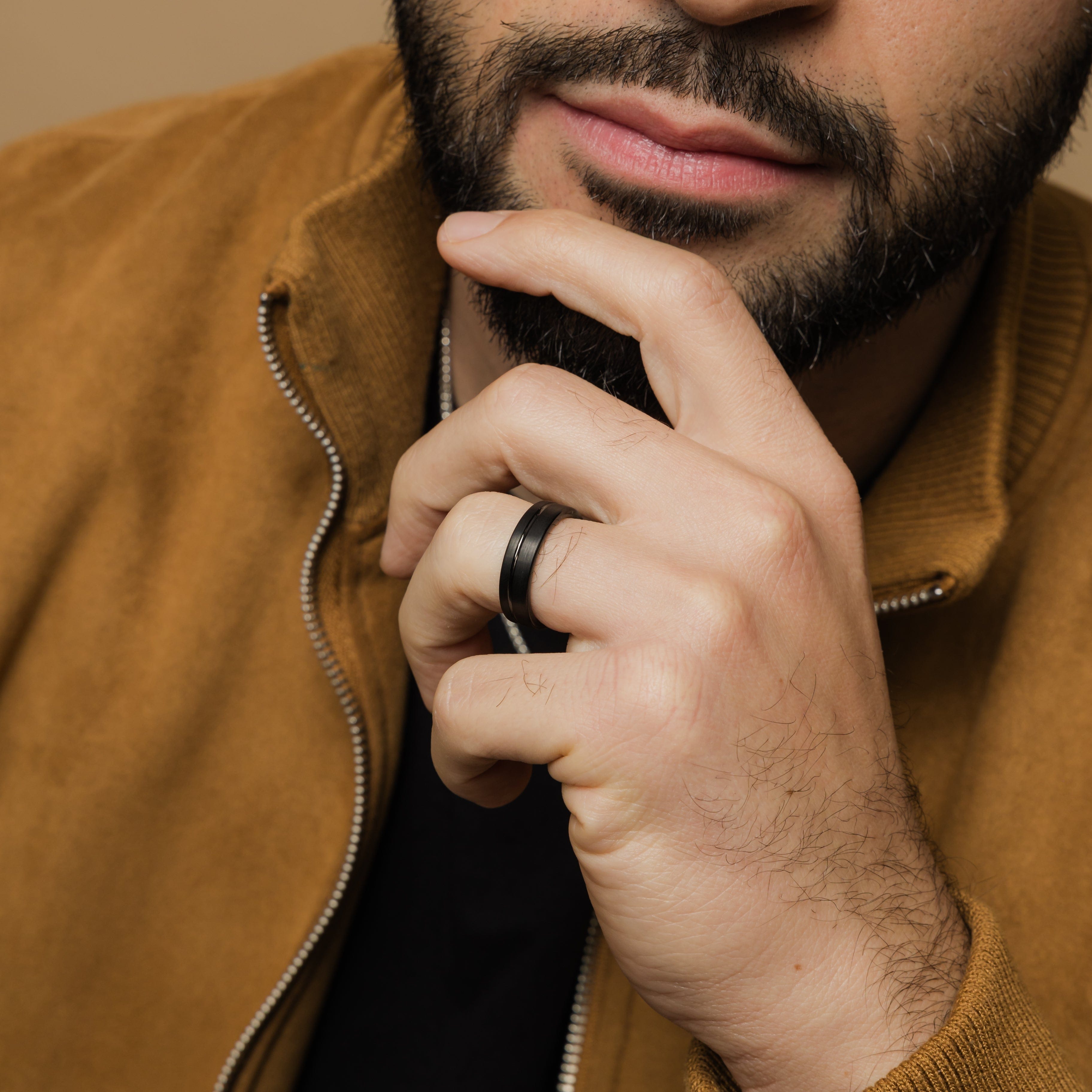 Tungsten Orbit Band - Durable & Stylish Ring