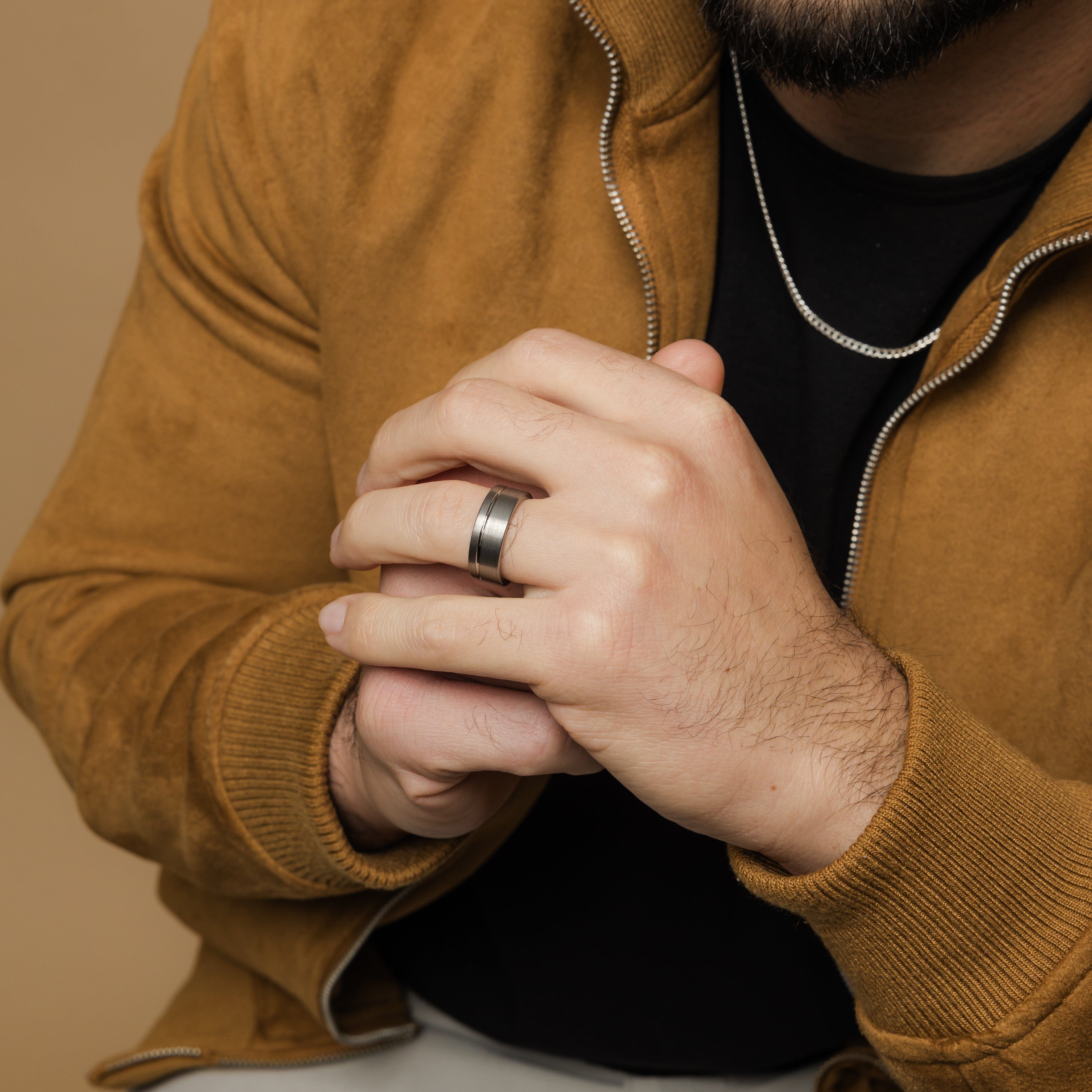 Tungsten Orbit Band - Durable & Stylish Ring