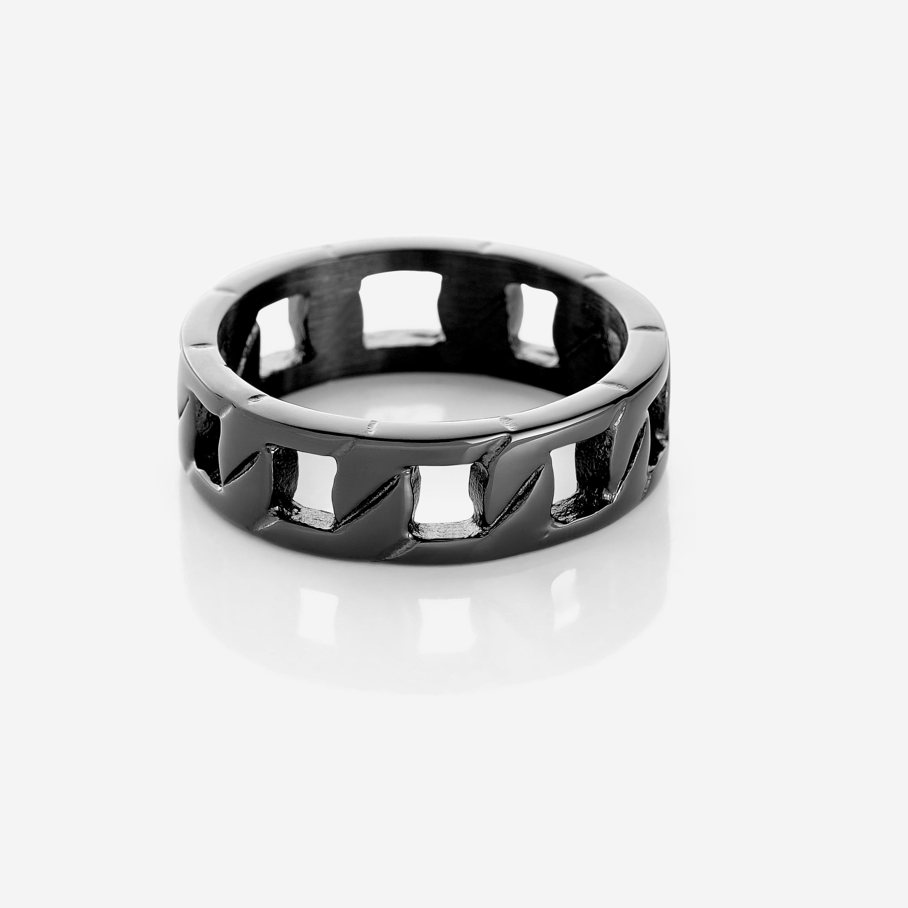 Men's Interlocking Band Ring