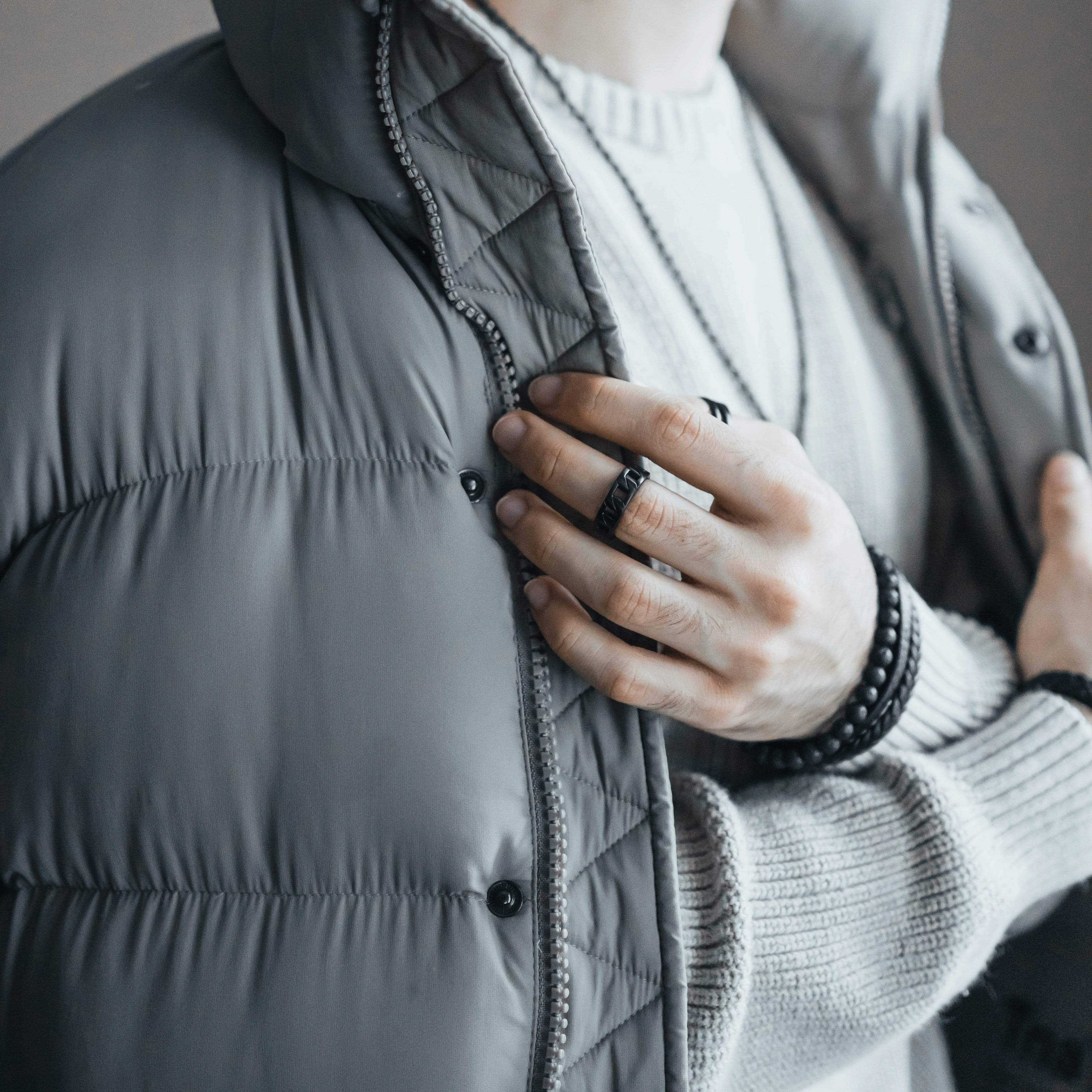 Men's Interlocking Band Ring