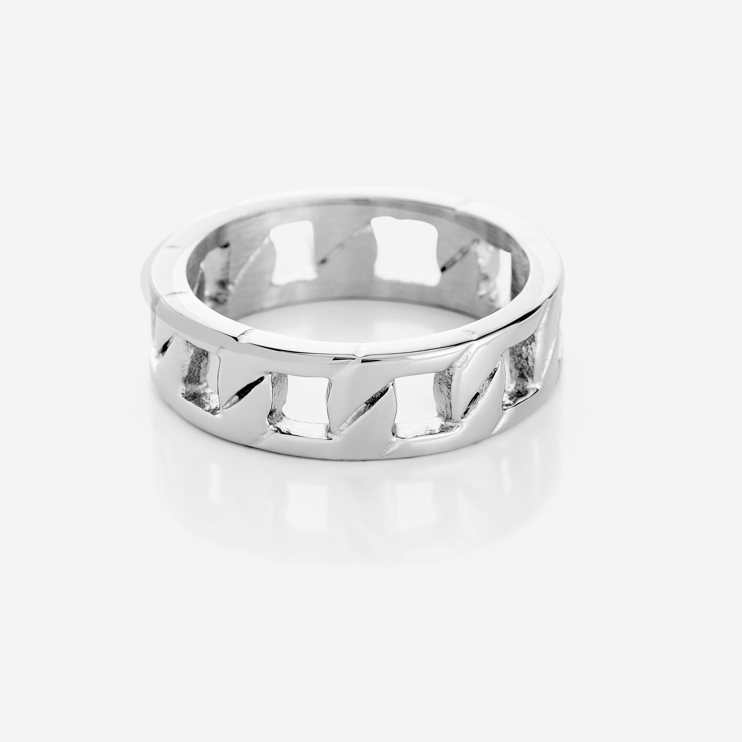 Men's Interlocking Band Ring