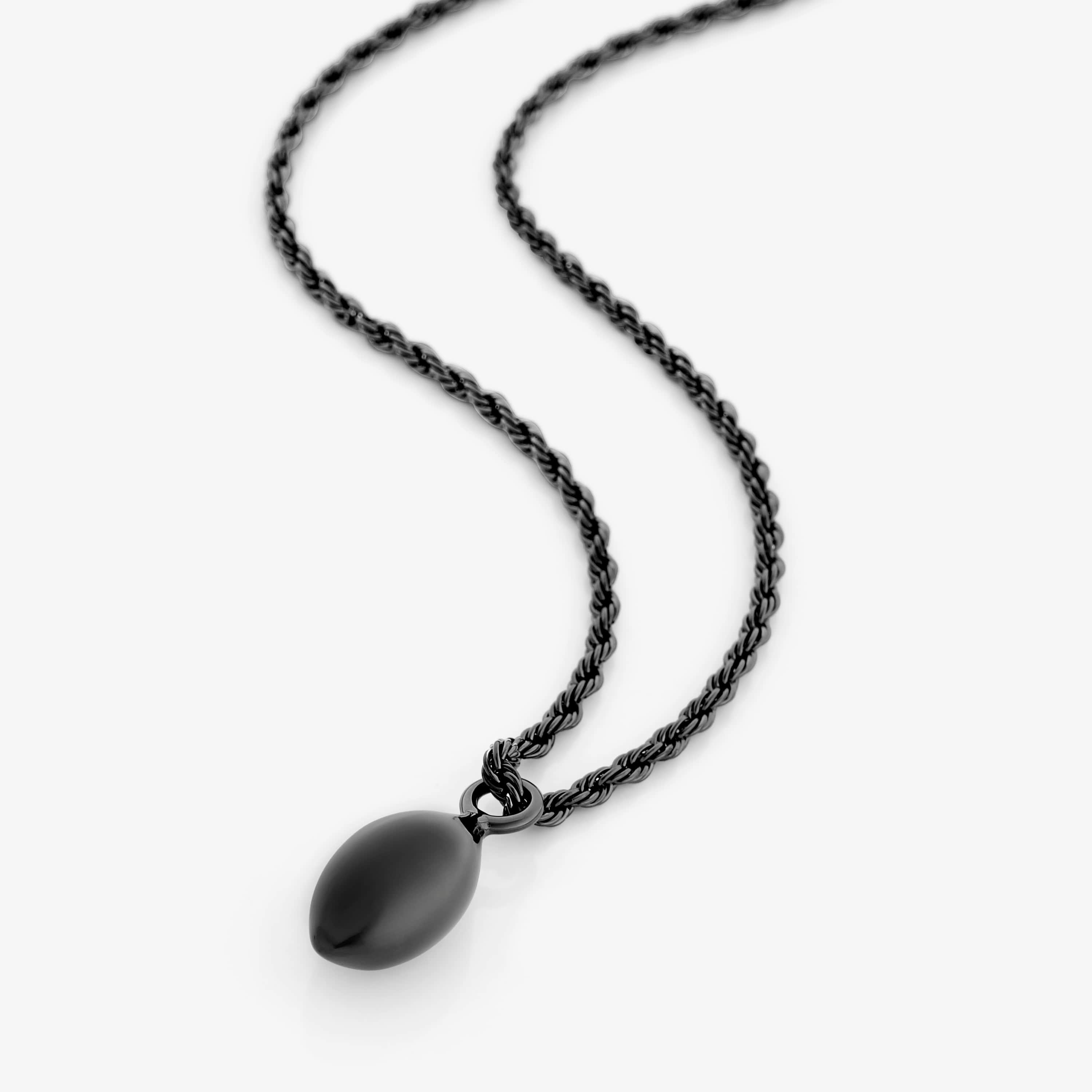 Men's Olive Wood Palestine Necklace