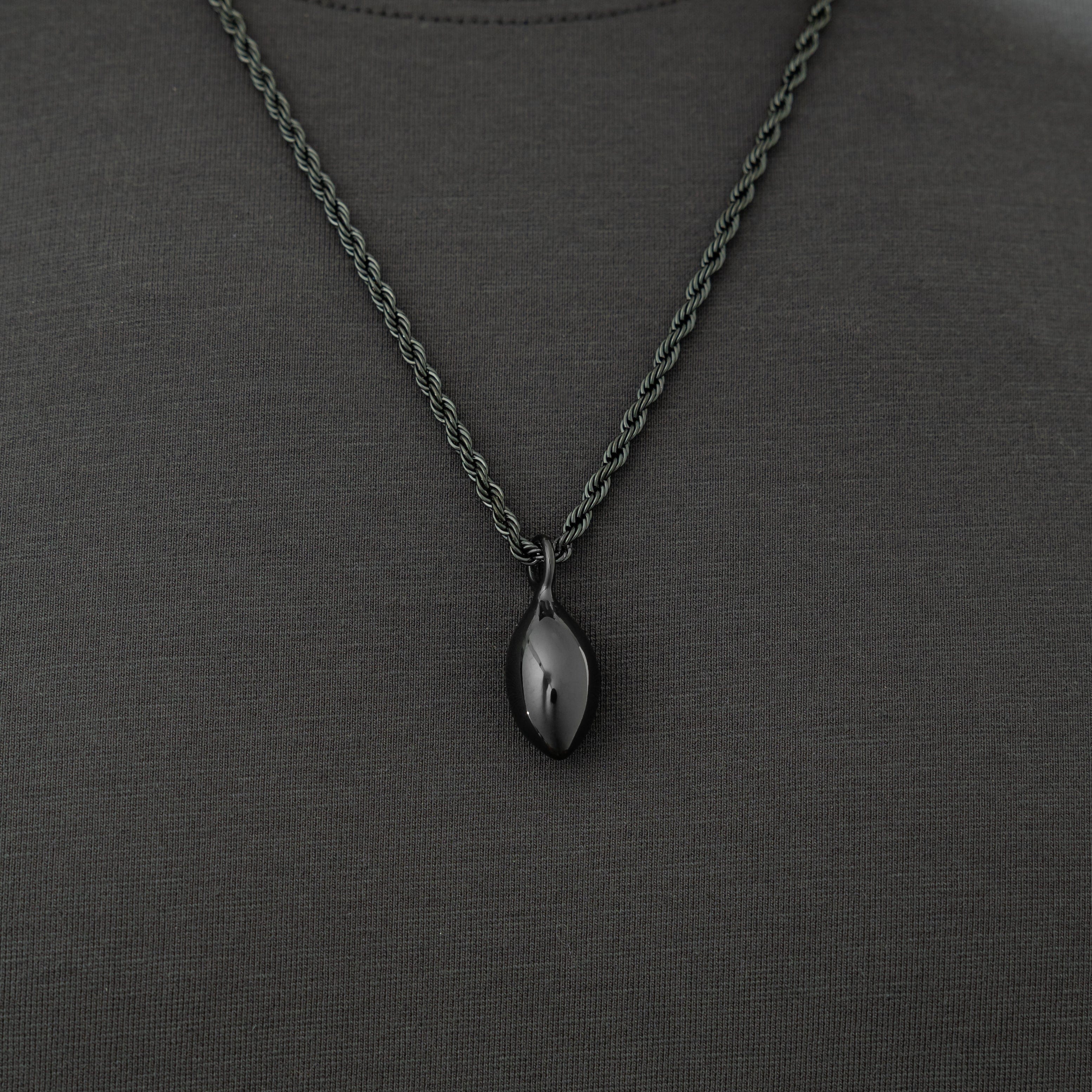 Men's Olive Wood Palestine Necklace