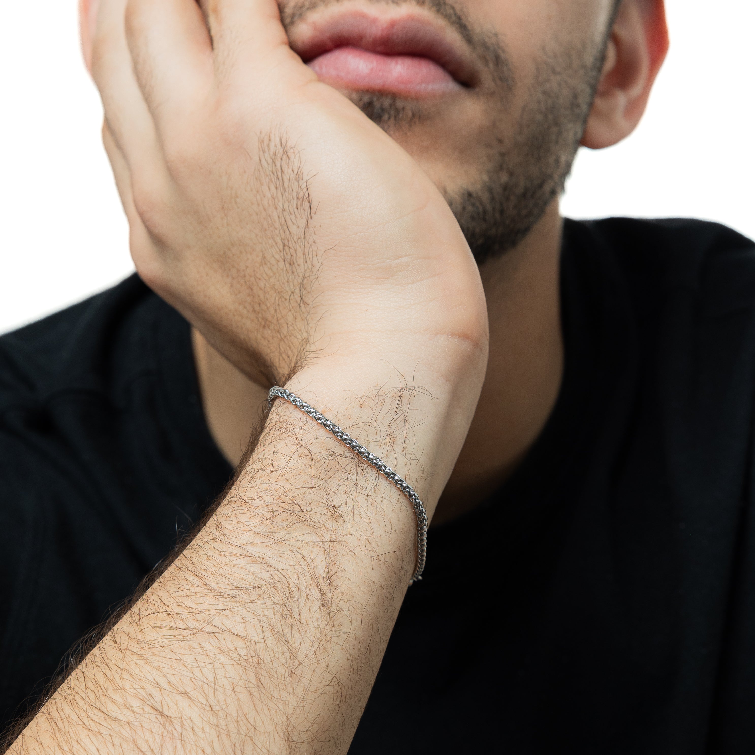 Men's Micro Wheat Beaded Bracelet