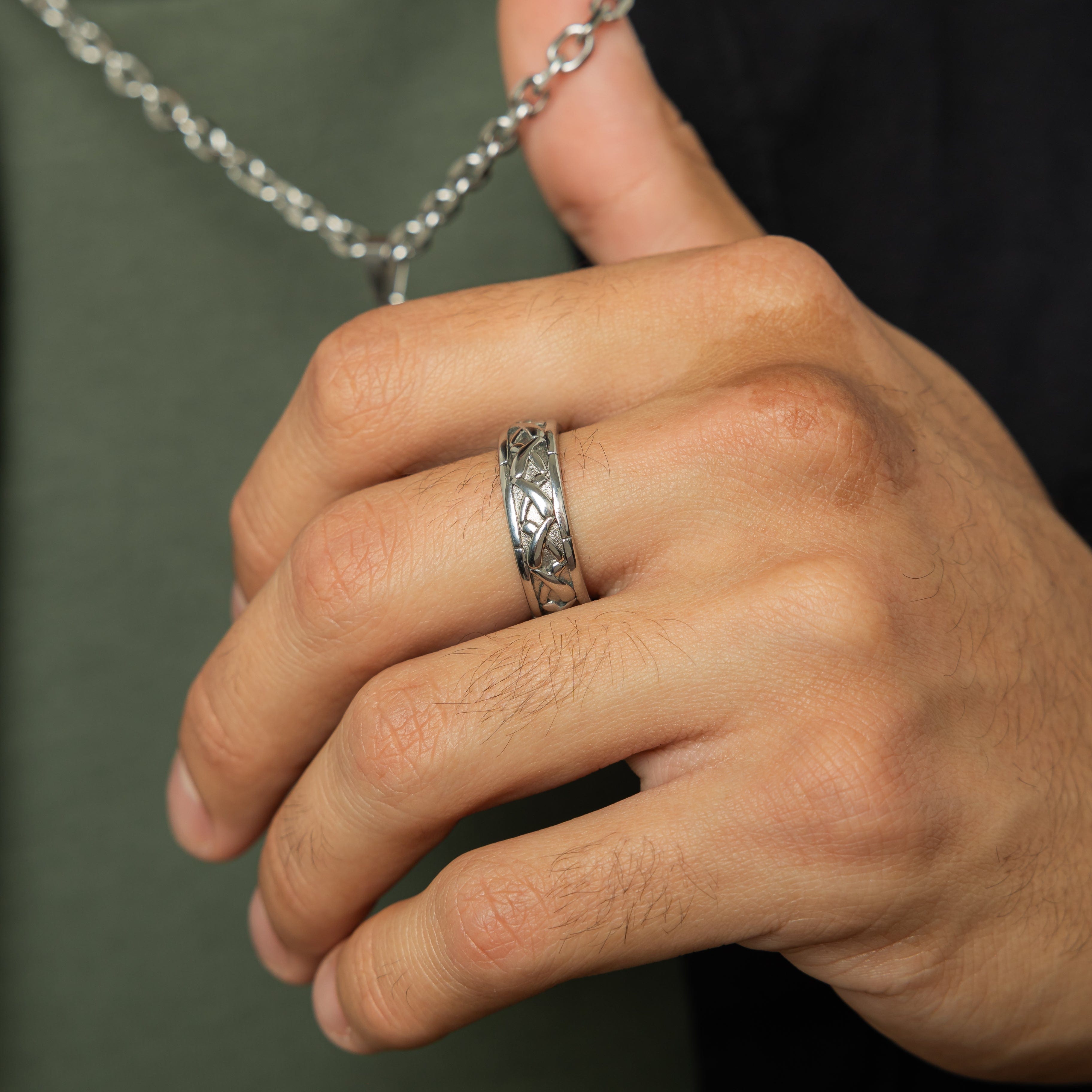 Men's Leave Your Mark Statement Ring