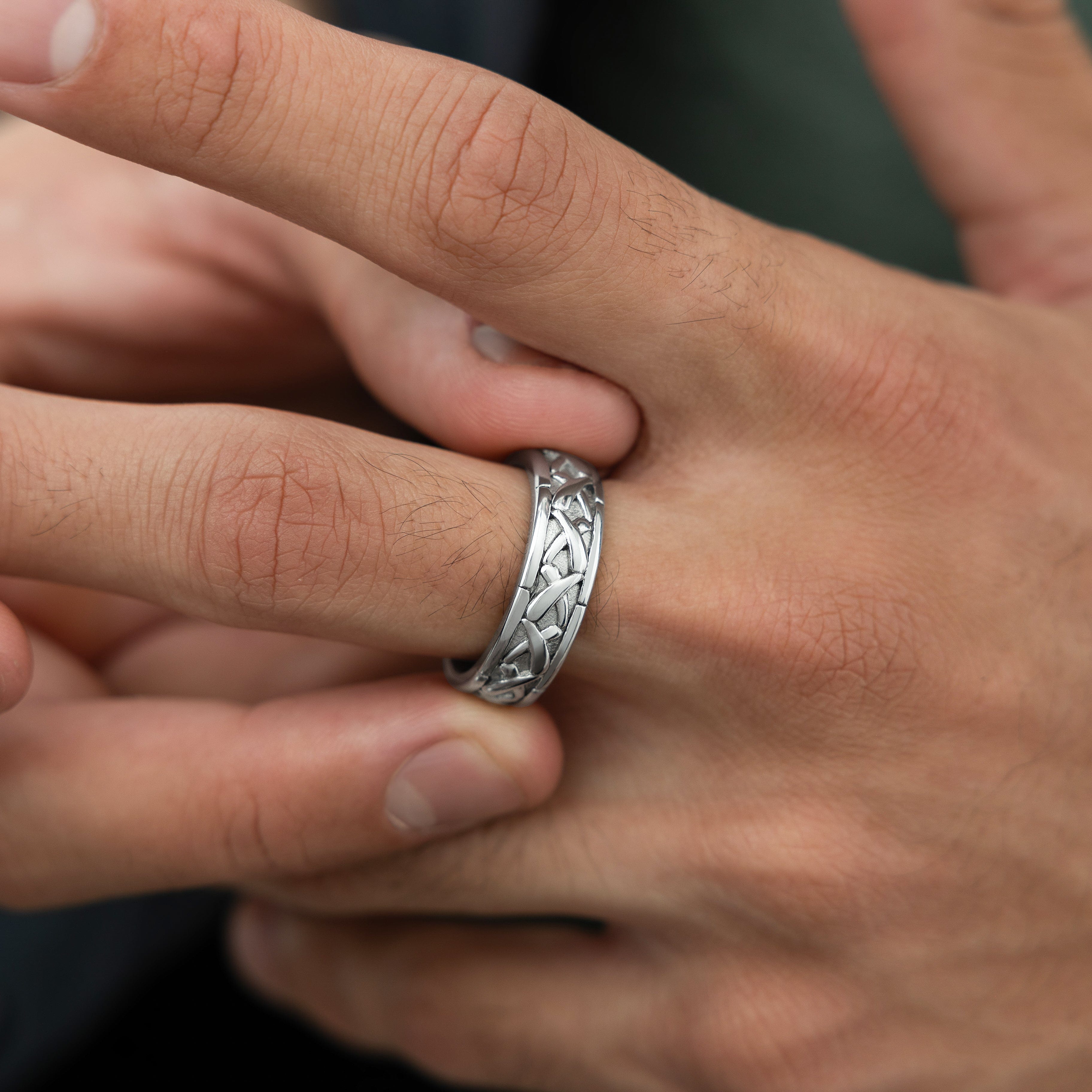 Men's Leave Your Mark Statement Ring