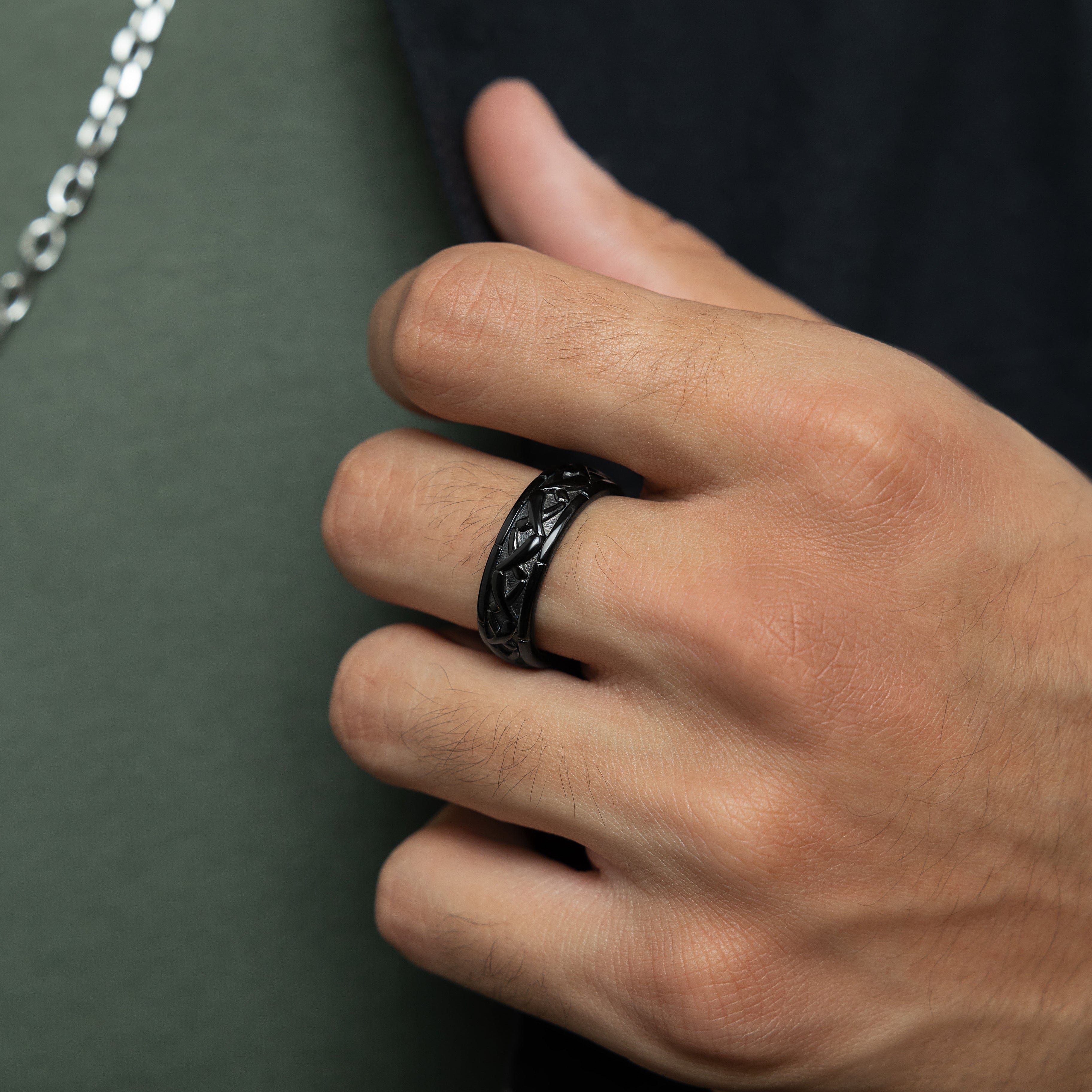 Men's Leave Your Mark Statement Ring