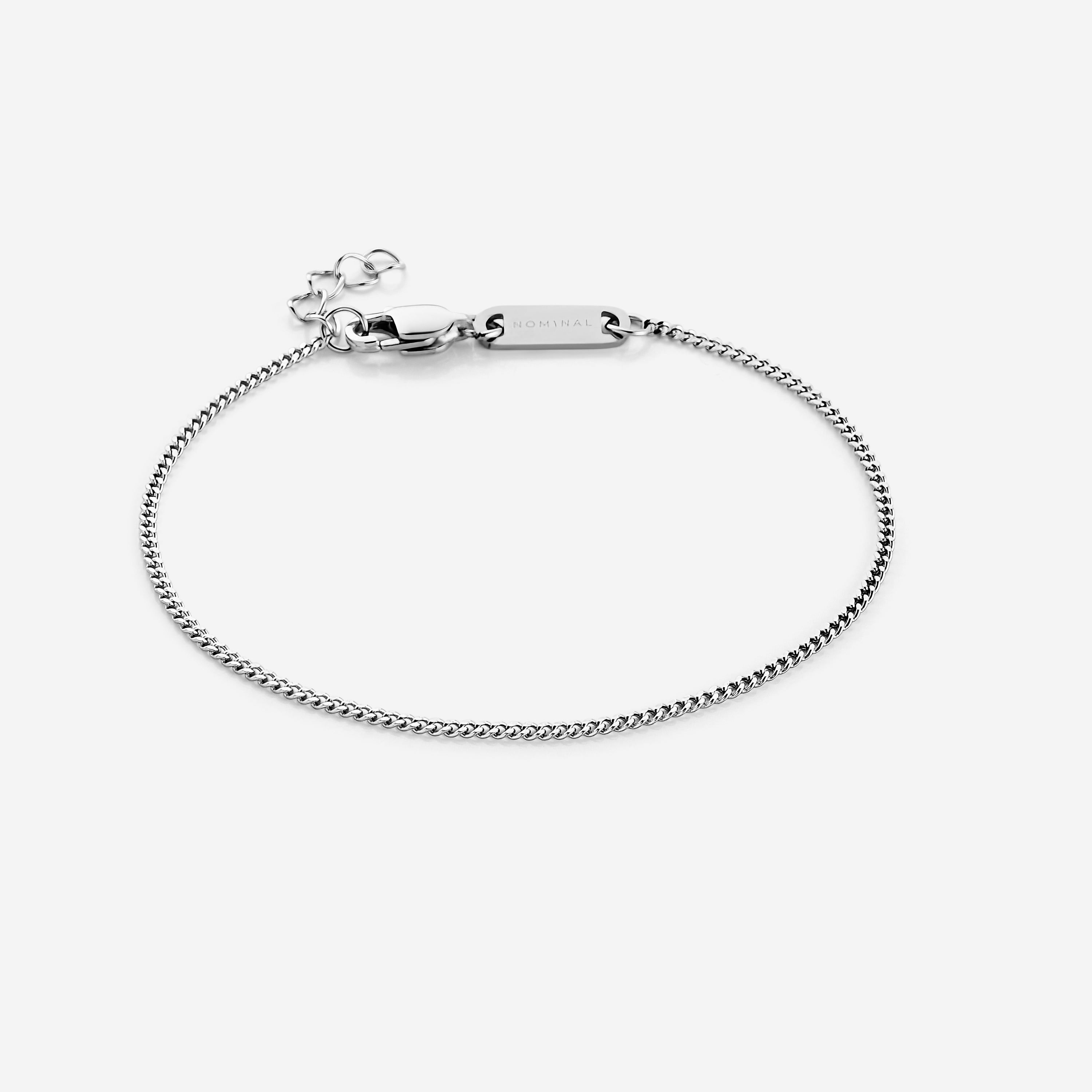 Men's Micro Curb Chain Bracelet