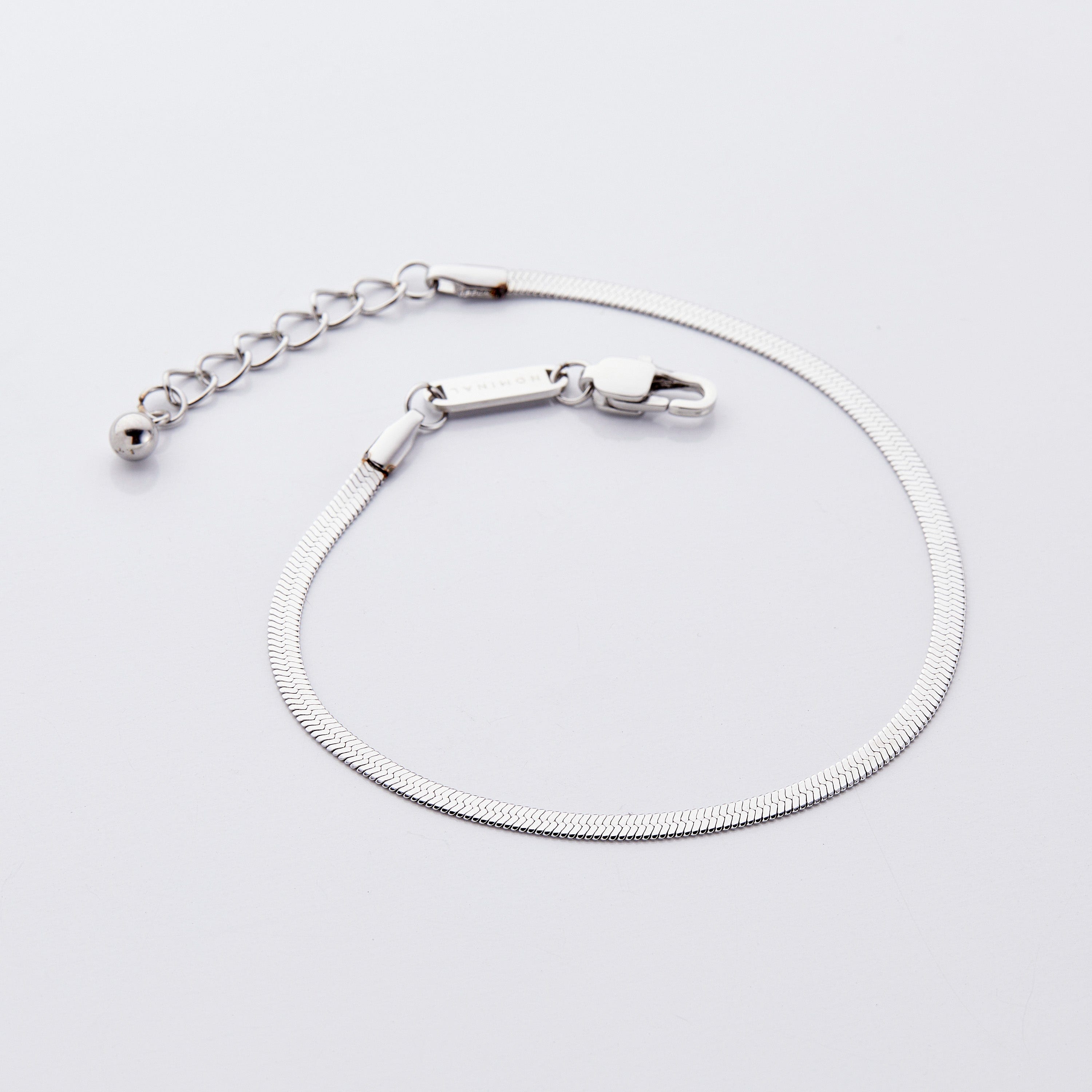 Stylish Herringbone Anklet for Girls