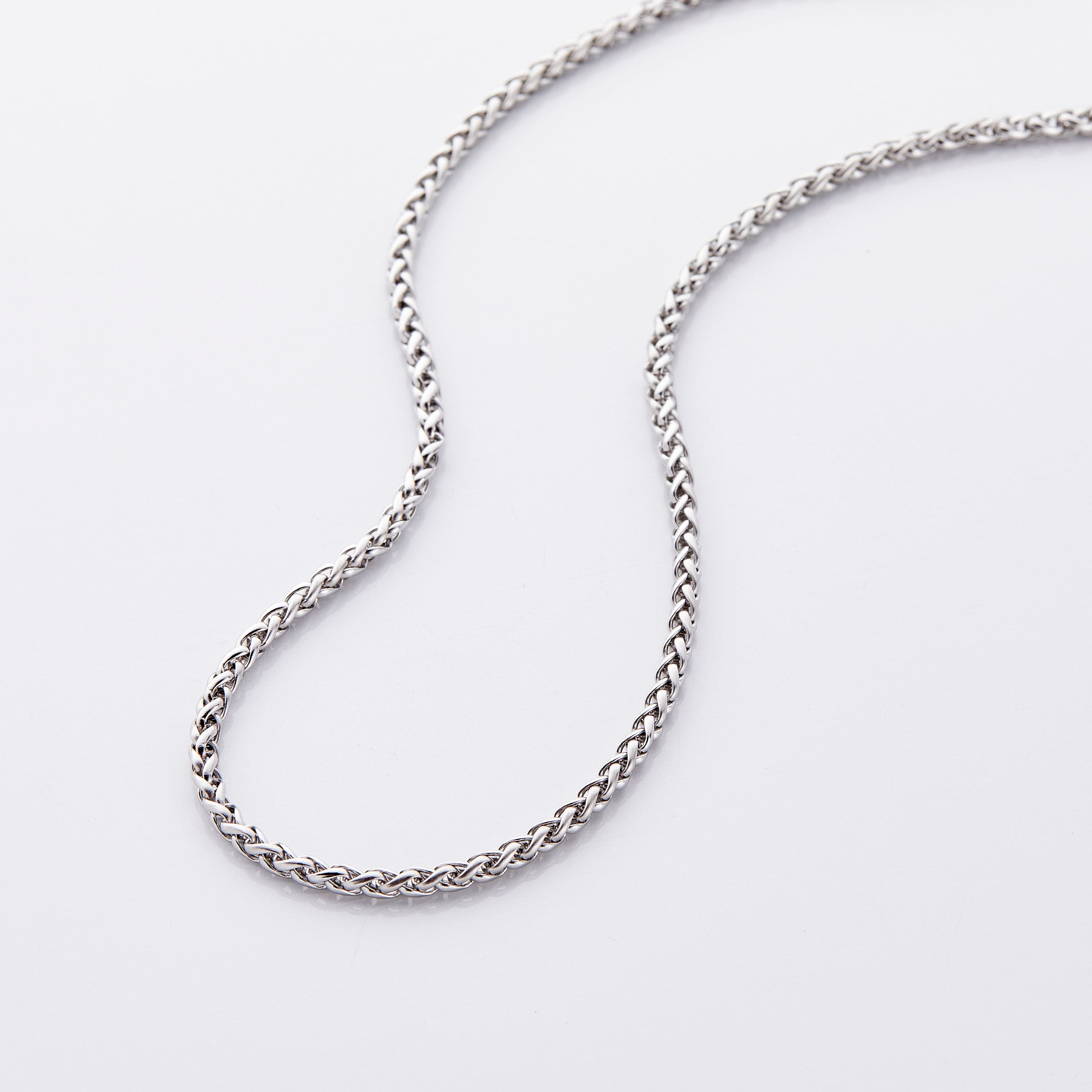 Boys' Wheat Chain Necklace – Stylish & Durable