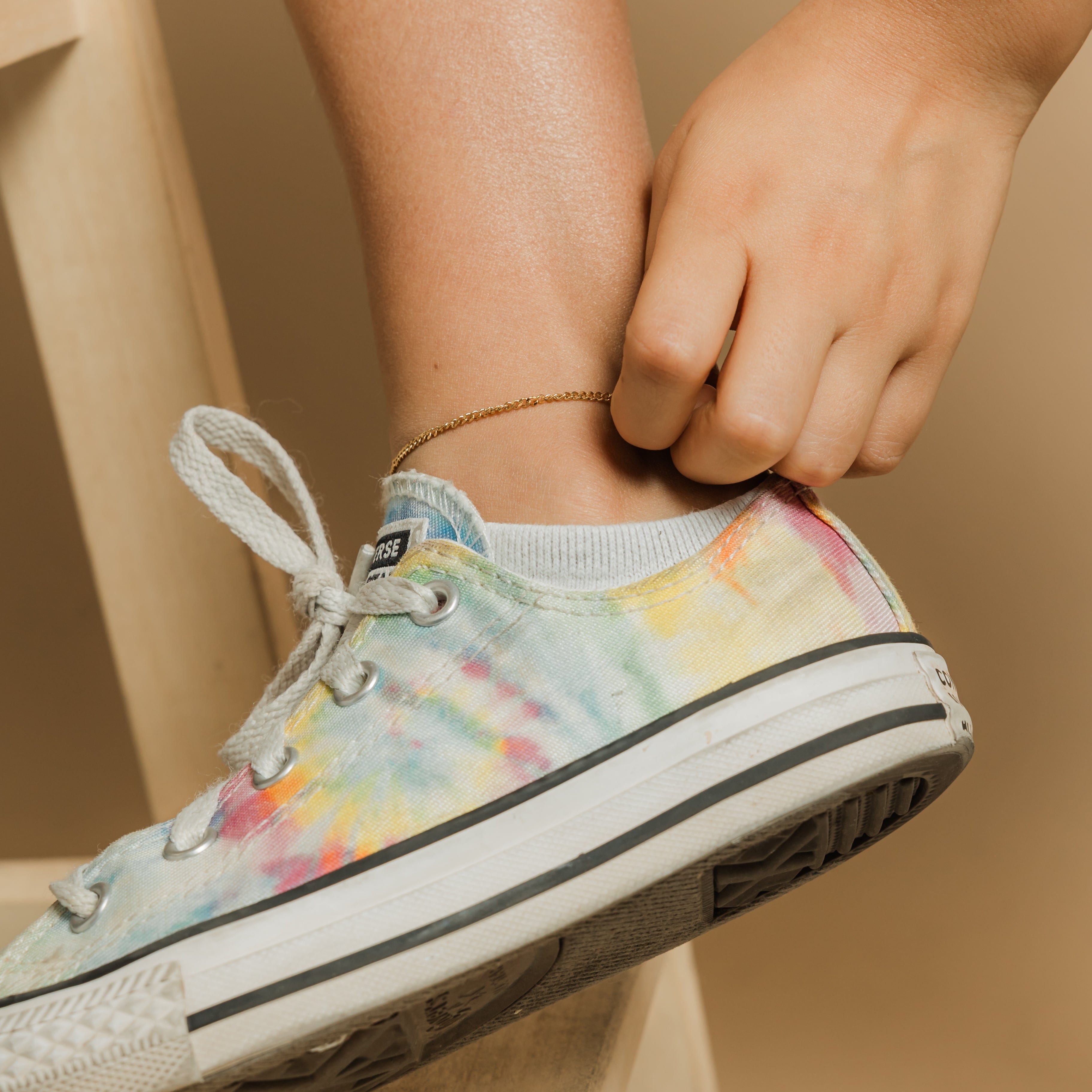 Stylish Cuban Chain Anklet for Girls