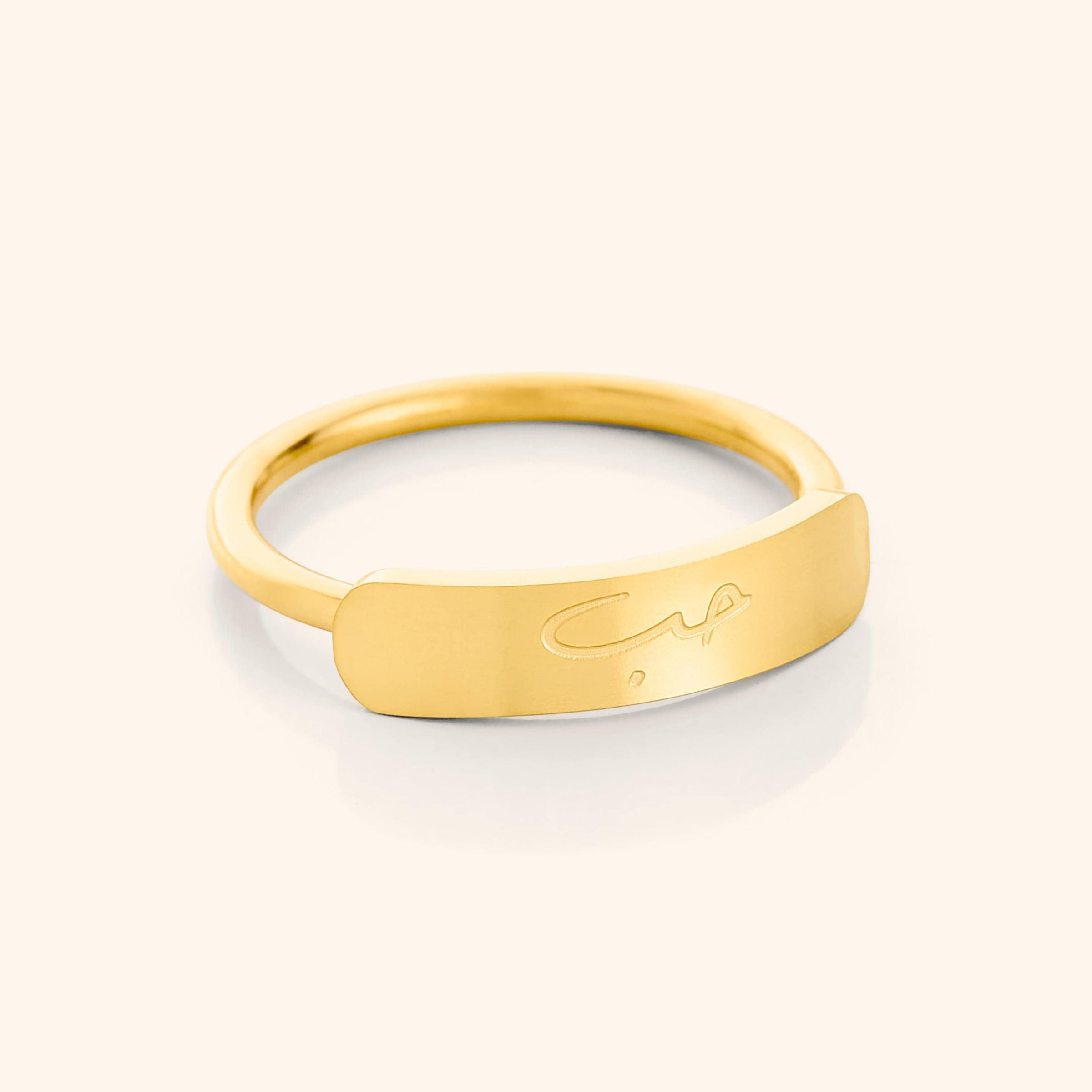 Love Bar Ring – Minimalist Jewelry