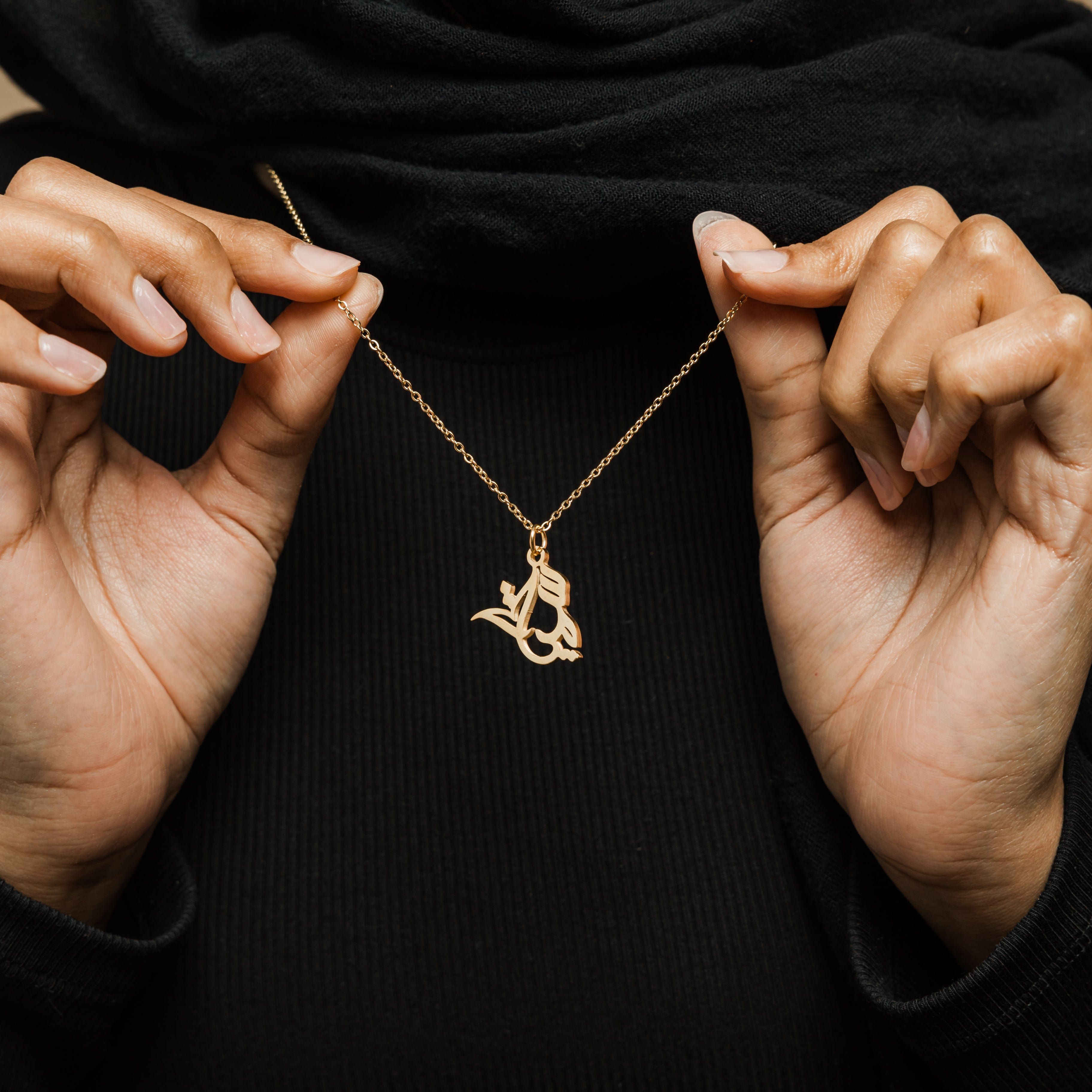 Personalized Calligraphy Name Necklace