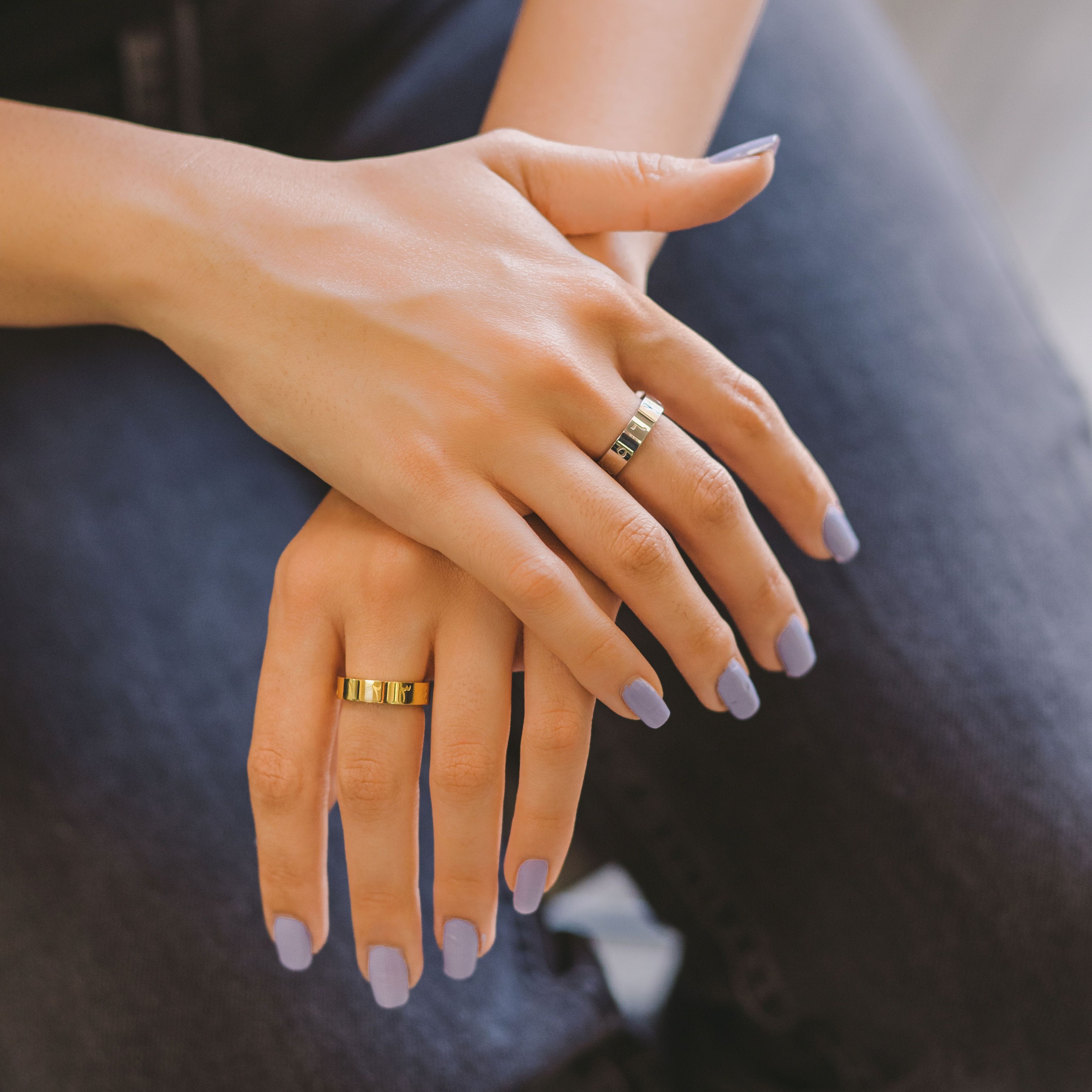 Stylish Arabic Numeric Ring - Bold Design
