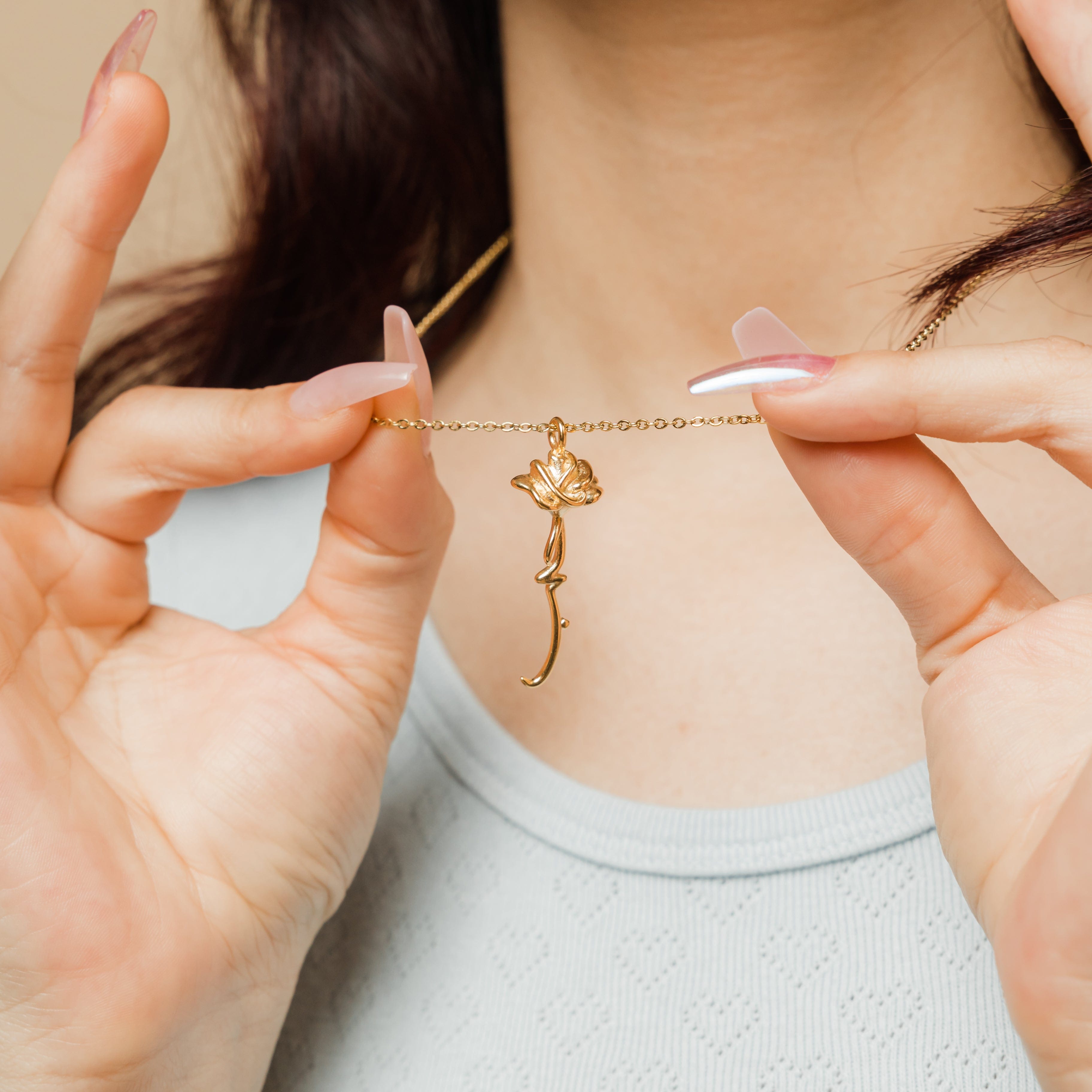 Blooming Love Pendant Necklace for Her