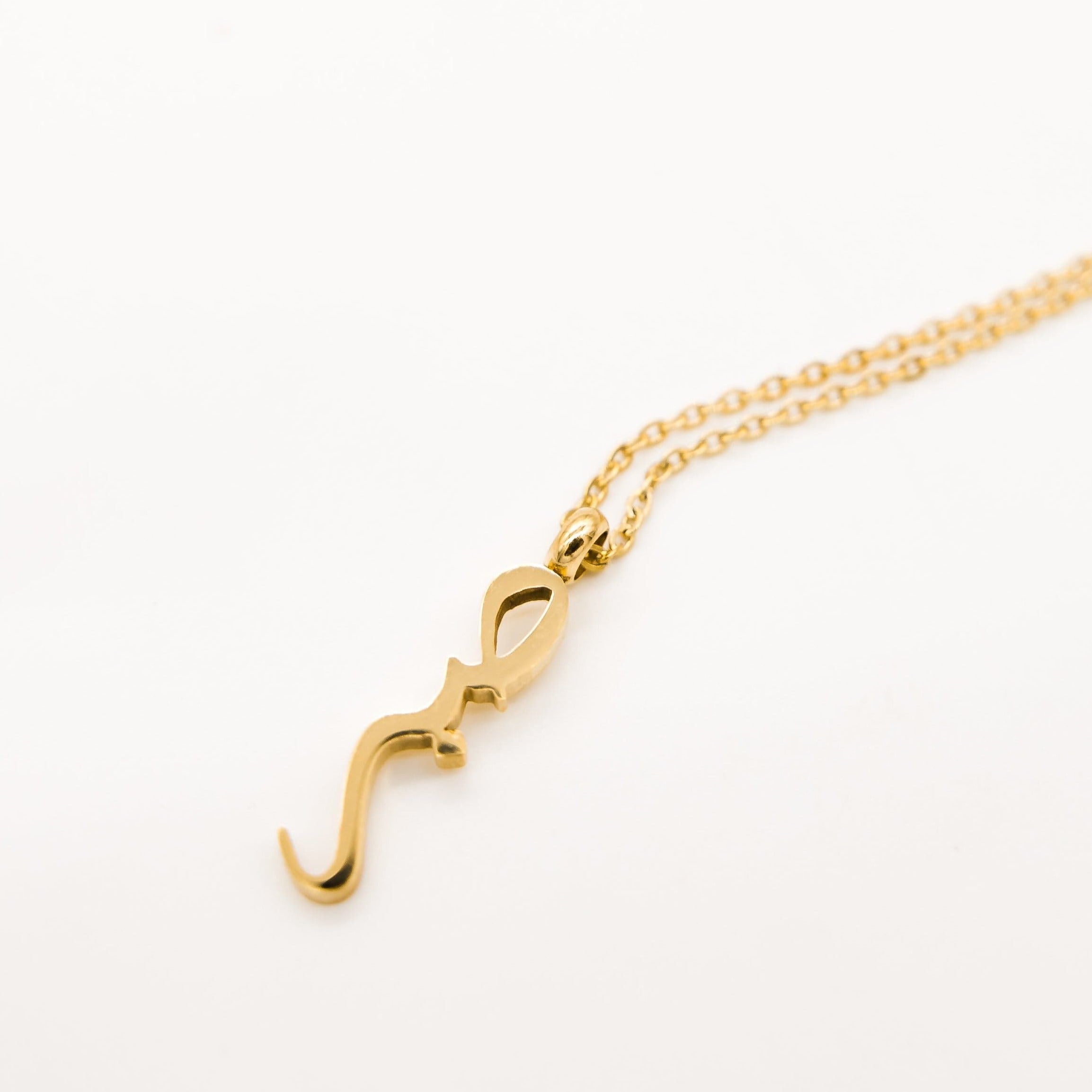 Elegant Calligraphy Necklace for Women