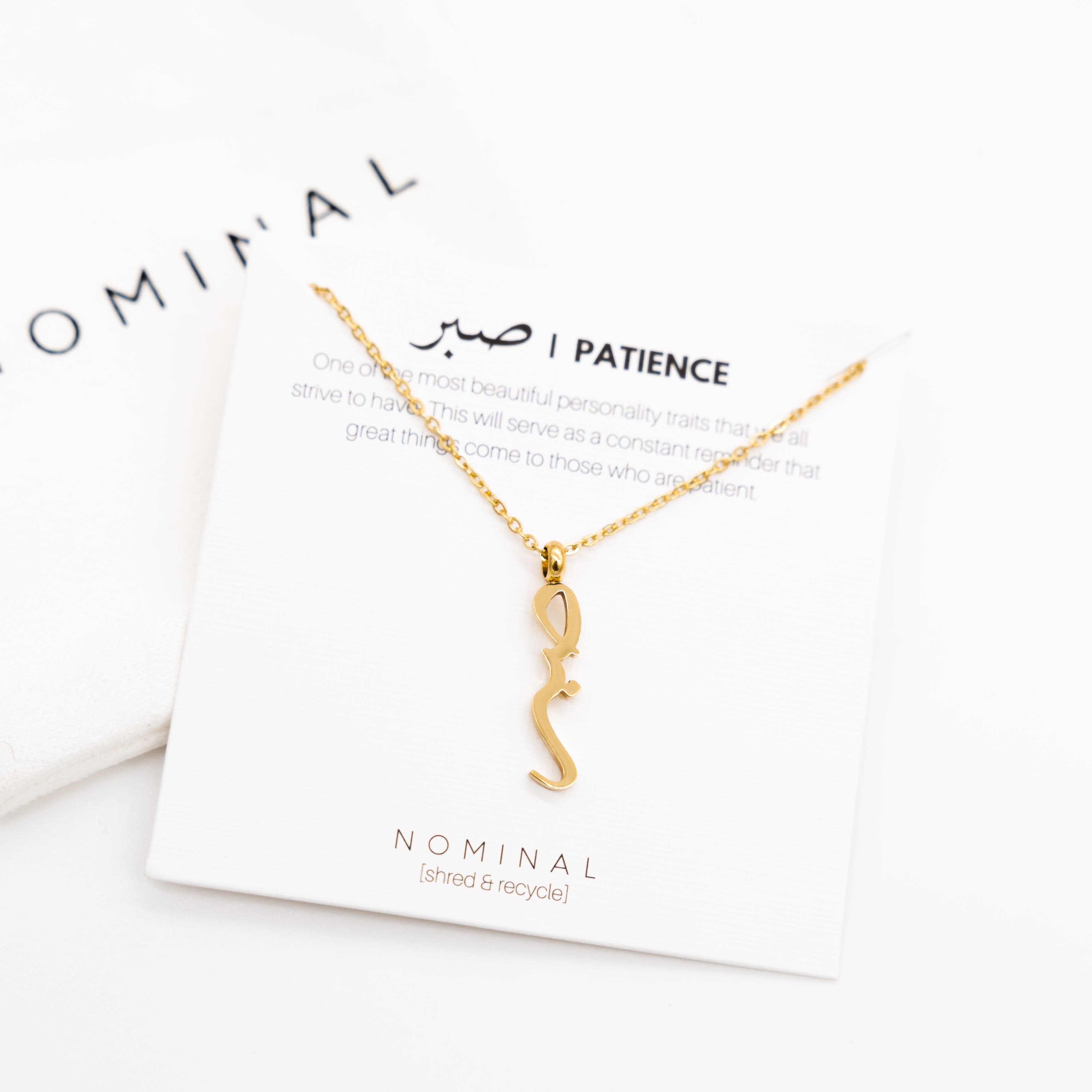 Elegant Calligraphy Necklace for Women
