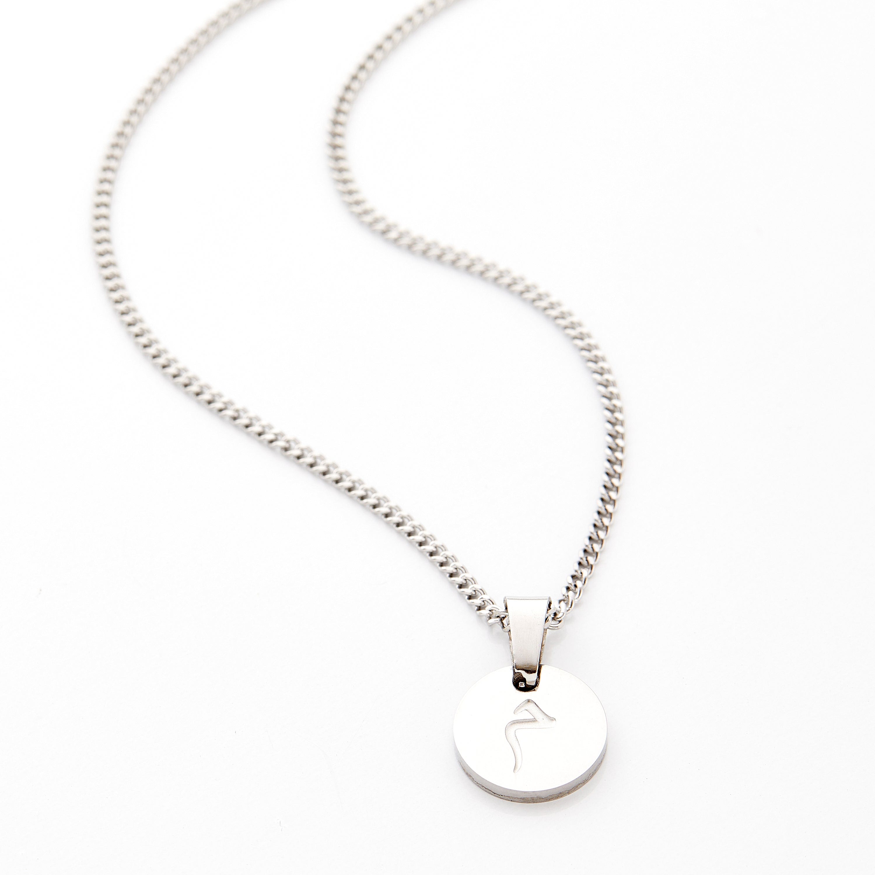 Boys' Arabic Letter Pendant Necklace
